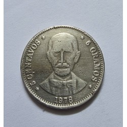 Moeda da República dominicana 5 centavos 1978