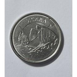 Moeda Brasil 1000 cruzeiros 1992 acara