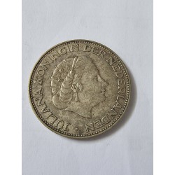Moeda da Holanda 2 e meio gulden 1959 prata 720 15g