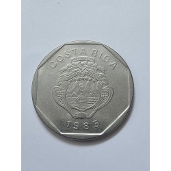Moeda de Costa rica 10 colones 1985