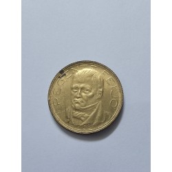 Moeda Brasil 500 reis 1938 SFC Feijó