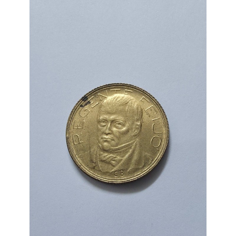 Moeda Brasil 500 reis 1938 SFC Feijó