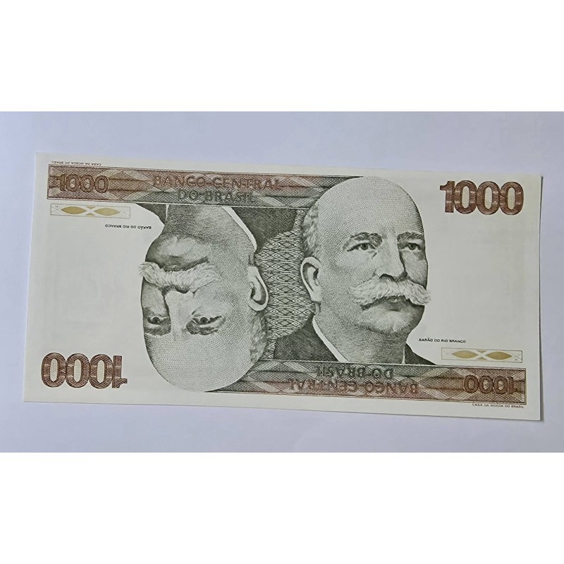 Cédula Brasil 1000 cruzeiros C154 FE