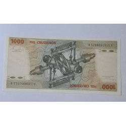 Cédula Brasil 1000 cruzeiros C154 FE