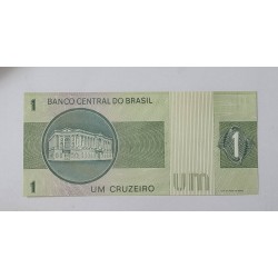 Cédula Brasil 1 cruzeiro C132a asterisco FE