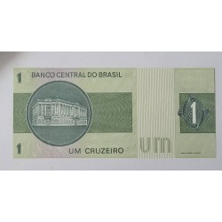 Cédula 1 cruzeiro C131 asterisco Reposição FE