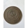 Moeda Brasil Império 80 reis carimbo 40 1824 R C623 MBC