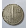 Moeda Brasil republica 2000 reis 1935 Caxias Prata MBC-S