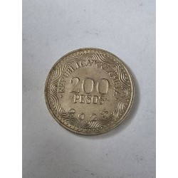 Moeda da Colômbia 200 pesos 2025