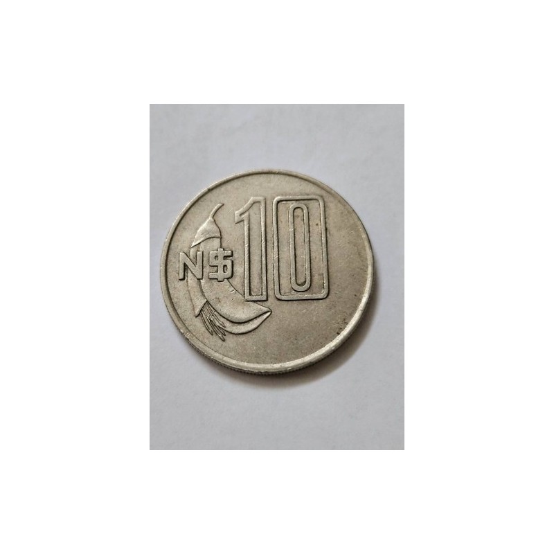 Moeda do Uruguai 10 pesos 1981