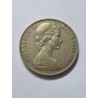 Moeda da Austrália 20 cents 1968 Rainha Elizabeth II