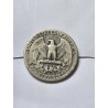 Moeda dos Estados Unidos USA quarter dollar 1943 prata
