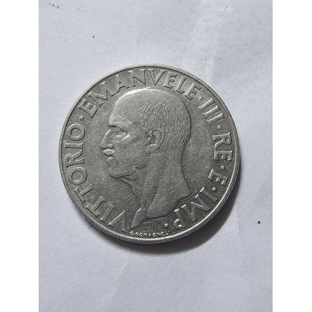 Moeda da Itália 1 lira 1940 Vitório Emanuel III