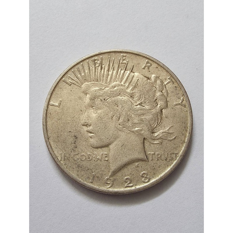 Moeda dos Estados Unidos 1 dolar 1923 peace dollar