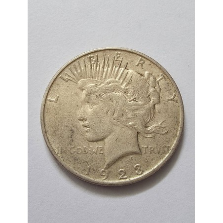 Moeda dos Estados Unidos 1 dolar 1923 peace dollar