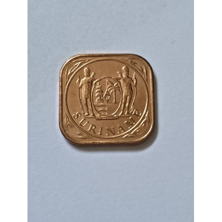 Moeda do Suriname 5 cents 2021