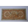Cédula Brasil 20 cruzeiros C004 carimbo Rosácea Mbc