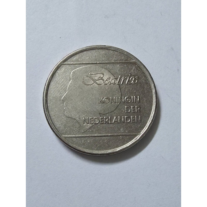 Moeda de Aruba 1 florin 1986