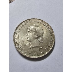 Moeda Brasil Republica 2000 reis 1906 Soberba FC