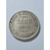 Moeda Brasil republica 2000 reis 1907 XX gramas prata MBC