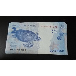 Cédula Brasil Familia Real 2 MF Galipolo FE