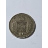 Moeda Brasil 500 reis 1857 MbcS prata imperio MBCS