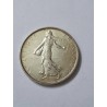 Moeda da Franca 5 francos 1966 prata