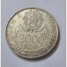 Moeda do Brasil 2000 reis 1912 estrelas ligadas prata MBC