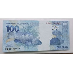 Cédula Brasil 100 reais RD FE