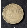 Moeda Brasil  1000 reis 1909 X gramas MBC