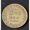 Moeda Brasil 1000 reis 1911 X gramas MBC
