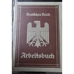 Alemanha segunda guerra mundial antiga carteira de trabalho Nurnberg