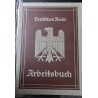 Alemanha segunda guerra mundial antiga carteira de trabalho Nurnberg