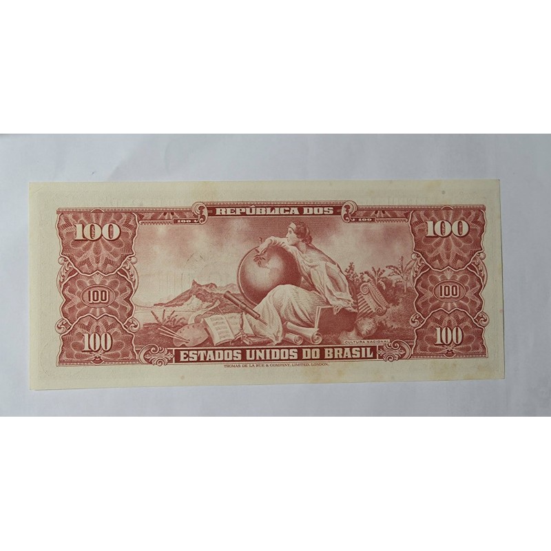 Cédula Brasil 10 centavos C117 Fe Dom Pedro II