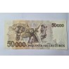Cedula do Brasil 50 mil cruzeiros C226 soberba