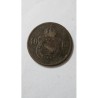 Moeda Brasil império bronze 40 réis 1875 B792 Dom Pedro II