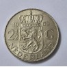 Moeda da Holanda 2 meio gulden 1962 prata