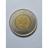 Moeda do Canada 2 dolares 1996 Bimetalica Rainha Elizabeth II