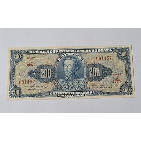 Cédula Brasil 200 cruzeieiros C043 Soberba