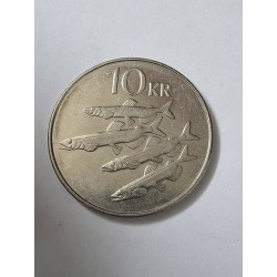 Moeda da Islândia 10 coroas 2006