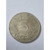 Moeda da Alemanha 5 marcos 1964 prata