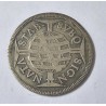 Moeda Brasil 640 reis 1695 pataca prata