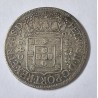 Moeda Brasil 640 reis 1695 pataca prata