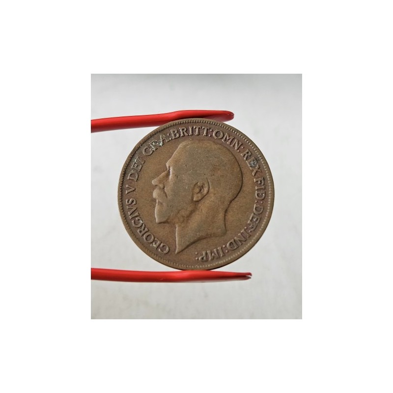 Moeda da Inglaterra 1 penny 1919
