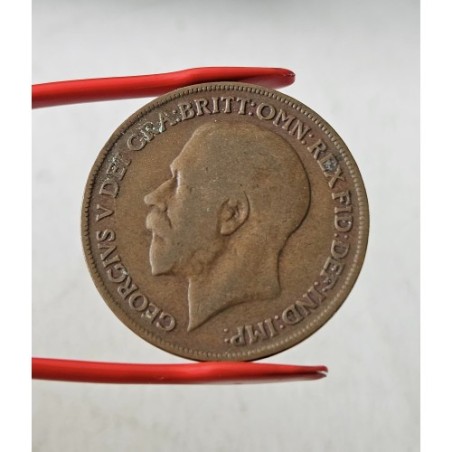 Moeda da Inglaterra 1 penny 1919