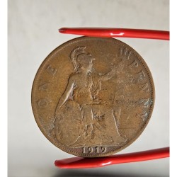 Moeda da Inglaterra 1 penny 1919