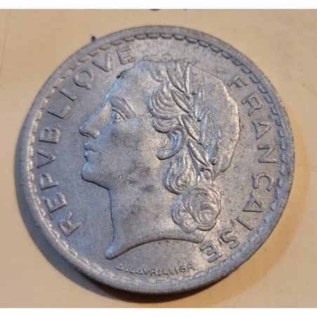 Moeda da França 5 francos 1949