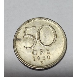 Moeda da Suécia 2 ore 1861 KM706