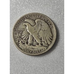 Moeda dos Estados Unidos Half dólar 1941 prata 900