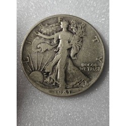Moeda dos Estados Unidos Half dólar 1941 prata 900